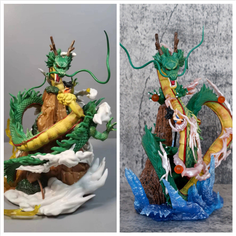 C0ZN 七龍珠 神龍與小悟空 山神龍 海神龍 非滿版版 動漫手辦批發 模型 | 蝦皮購物