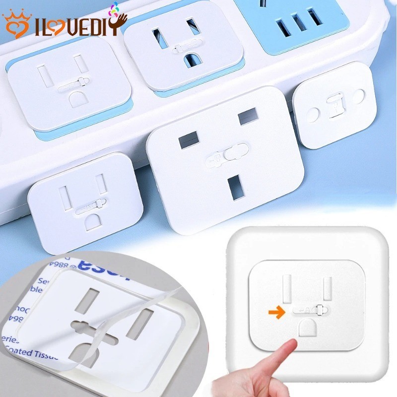 [精選] Safeguard Outlet Plug - 嬰兒護理安全鎖 - 保護帽 - 滑動插座保護蓋 - 防觸電保護 | 蝦皮購物