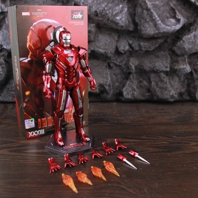 MARVEL Zd Toys 漫威工作室無限 SAGA 鋼鐵俠 MK33 Mark 33 XXXIII 1/10 | 蝦皮購物