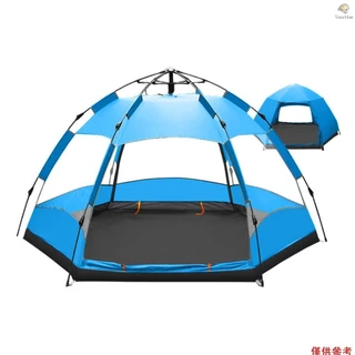 [新品]即時彈出帳篷防水兩層自動圓頂帳篷8人以上背包帳篷
