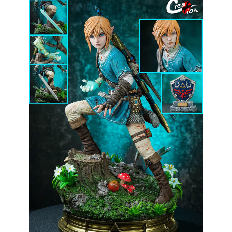 【心動GK】現貨 CREATION 林克 塞爾達傳說 LINK 限量GK 手辦 雕像 | 蝦皮購物