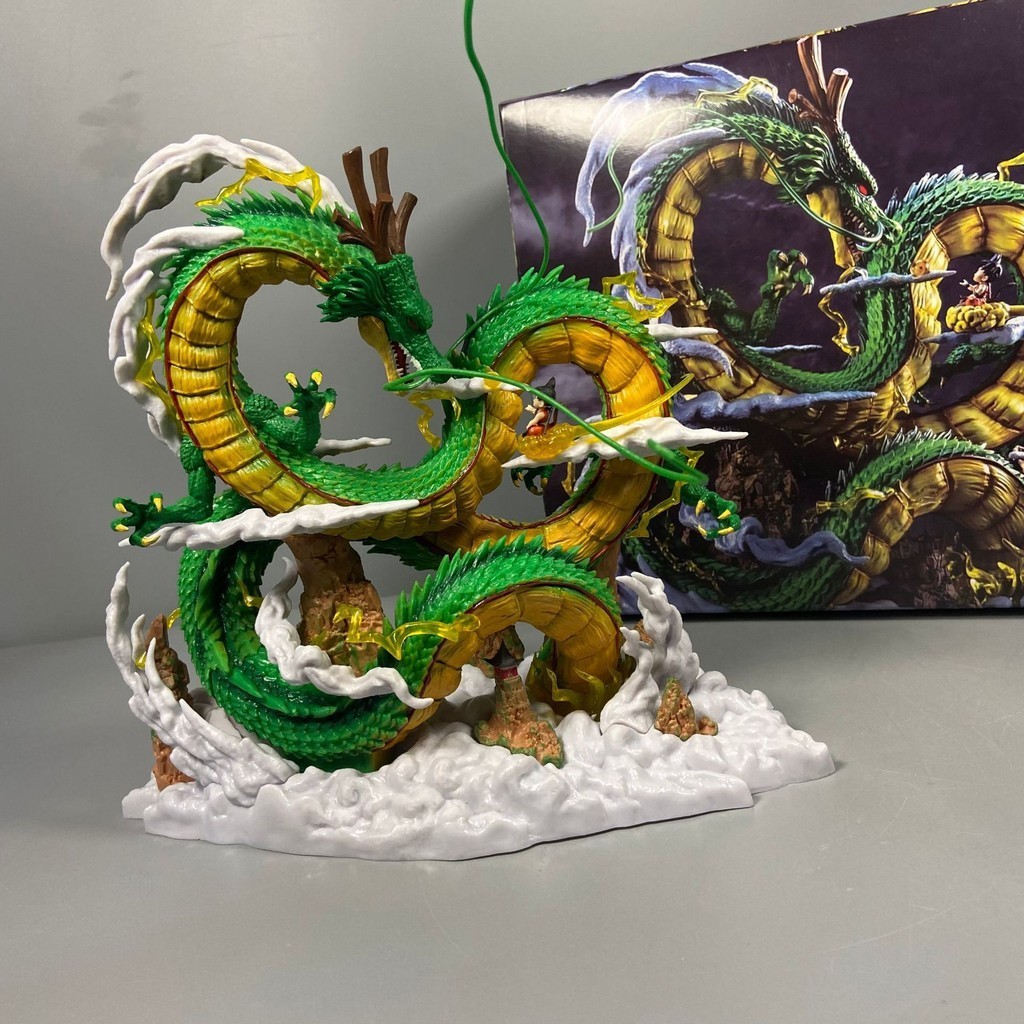 熱賣#【源頭貨源】GK YOYO 七龍珠 神龍與小悟空 許願龍模型 雕像 手辦4er | 蝦皮購物