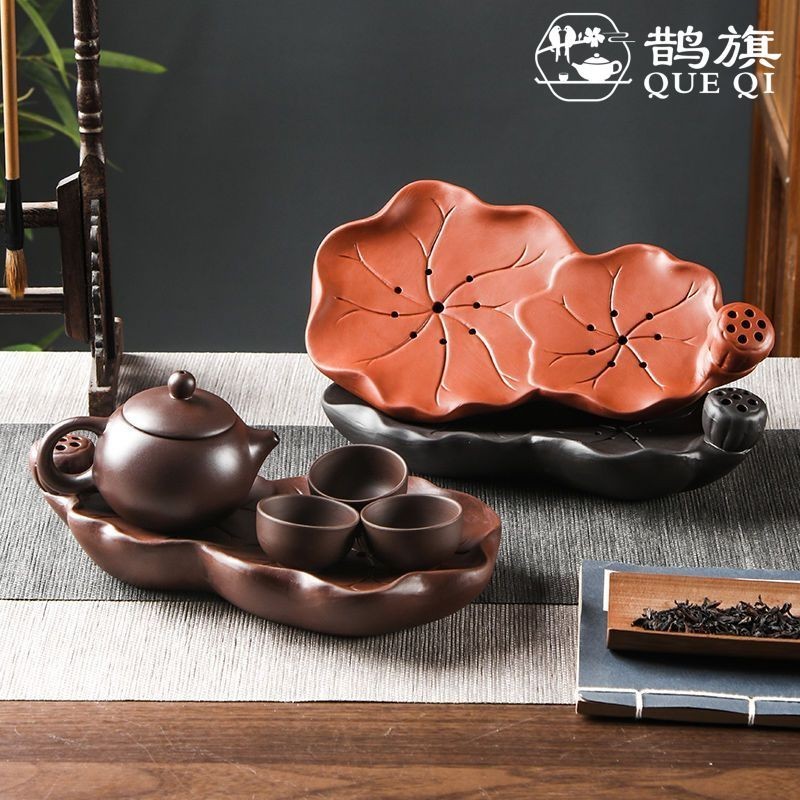 【鵲旗】壺墊 壺承 茶具 幹泡臺 紫砂功夫茶套裝 中式家用 簡約幹泡臺 可儲水式茶盤 茶托 茶臺 茶海壺承 | 蝦皮購物