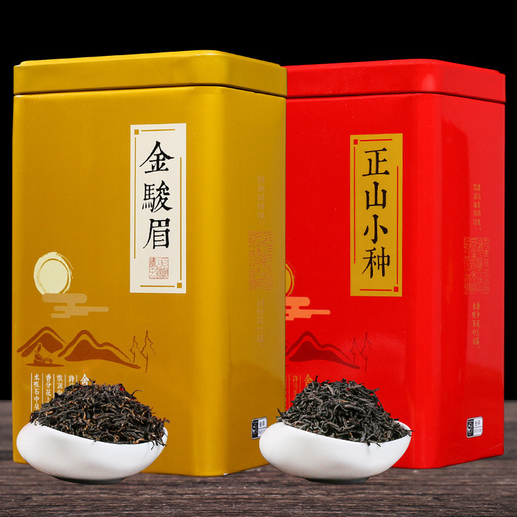 茶葉紅茶金駿眉正山小種茶葉250g/500g 罐裝禮盒裝茶葉| 蝦皮購物