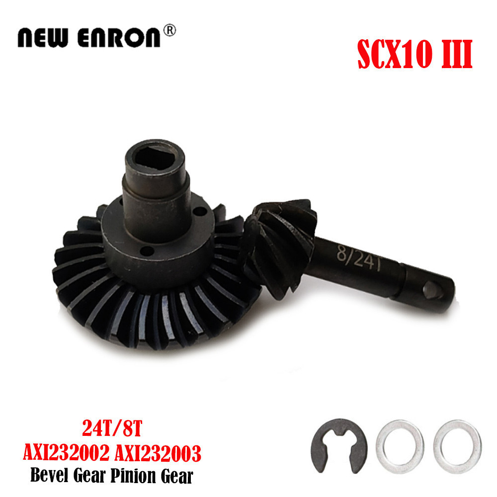 AXspeed 4 Stück Hex Wheel Hubs, 5mm Offset, Für 1:10 Axial Capra SCX10 III AXI03007 RC Crawler – Messing