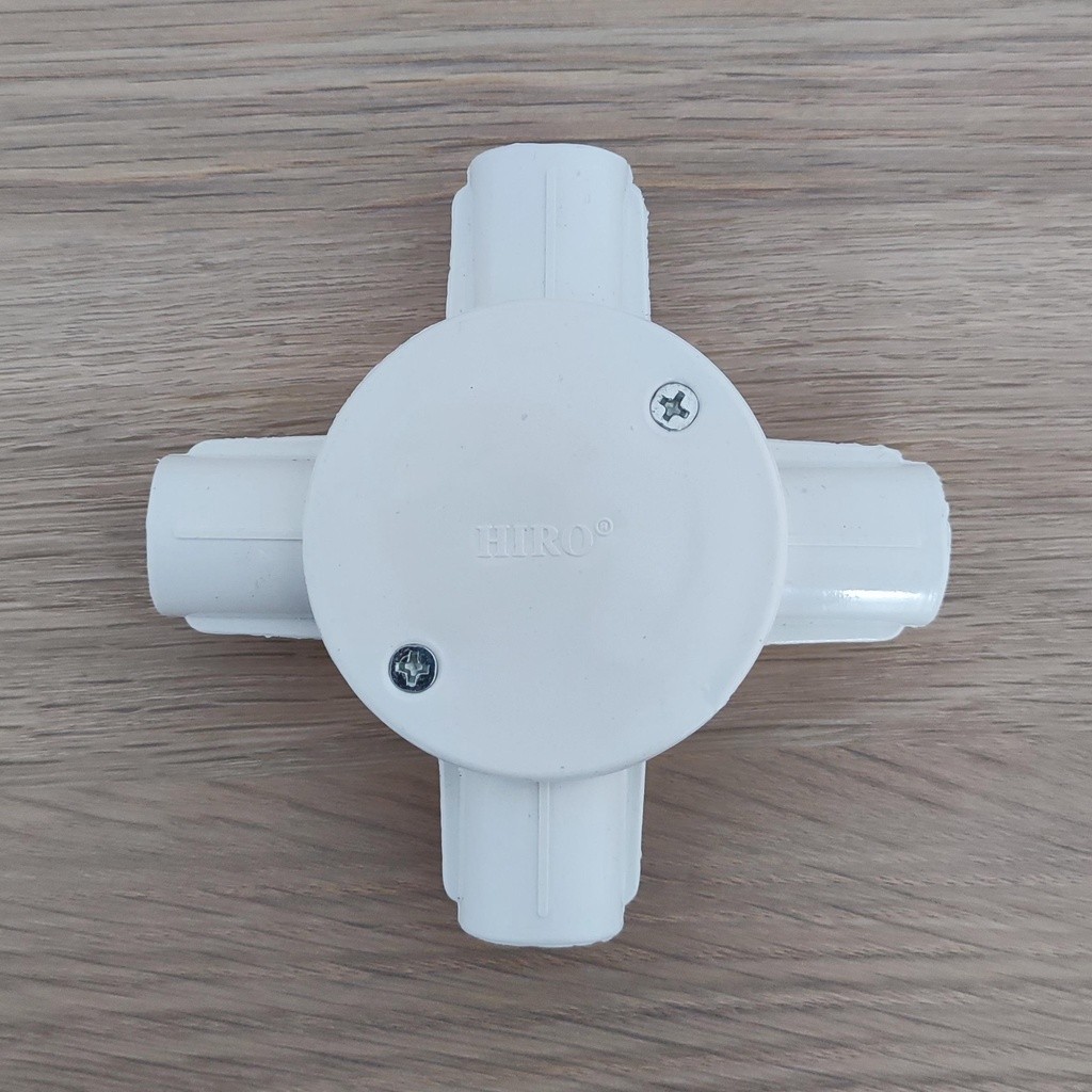 PUTIH T Box 4 Prongs 20mm HIRO 白色電氣管連接導管接頭 T Box 電纜連接盒 | 蝦皮購物