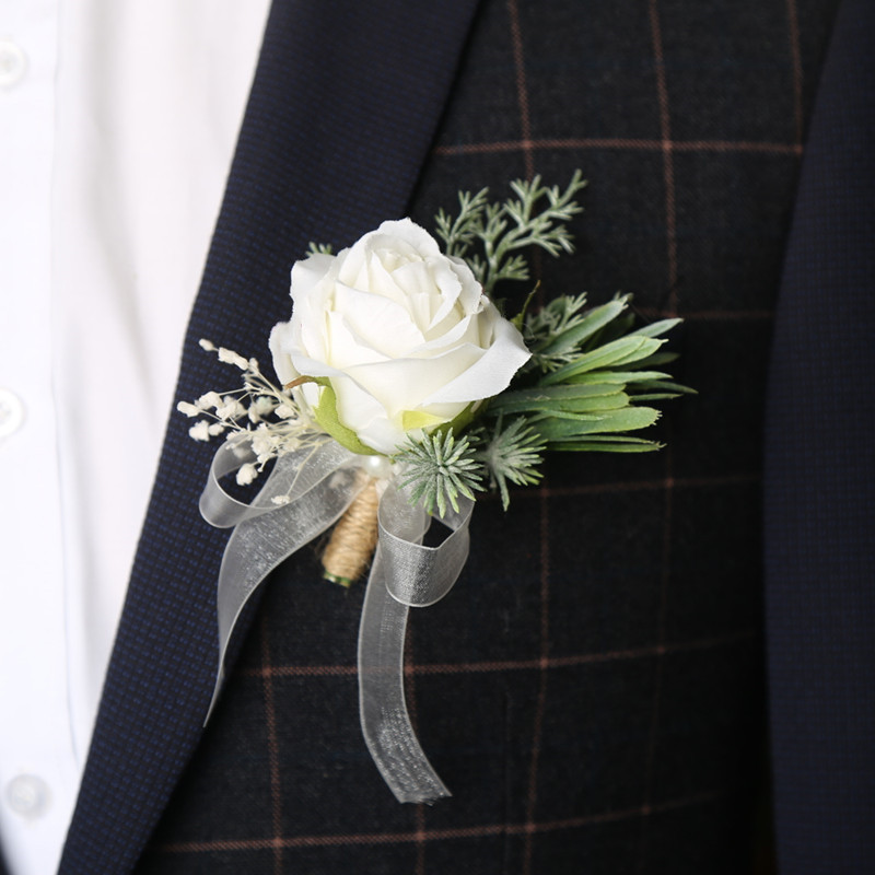 胸花 婚禮胸花 畢業胸花 結婚胸花 新娘花 胸花婚禮 新郎胸花 結婚新郎新娘胸花 婚禮訂婚襟花 腕花 | 蝦皮購物