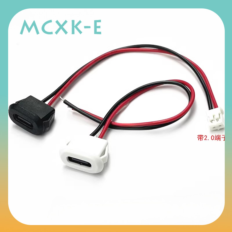 Usb C 型連接器插孔母 C 型帶卡扣 3A 大電流快速充電插孔端口 USB-C 充電器插座配件 | 蝦皮購物