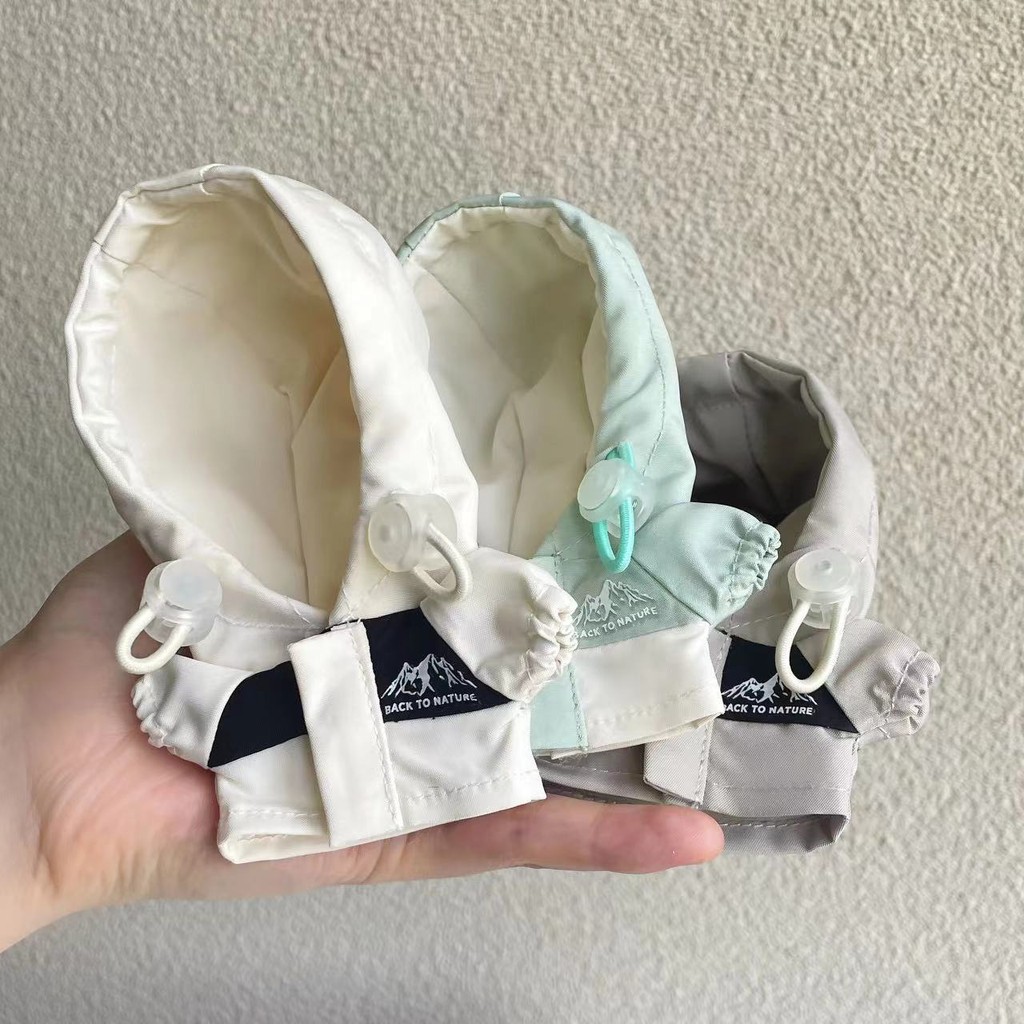 【娃衣-衝鋒衣】10cm娃衣 10公分娃衣 衝鋒衣娃衣 玩偶diy套裝 毛絨換裝公仔 棉花娃娃衣服 海星體穿 棉花衣服 | 蝦皮購物