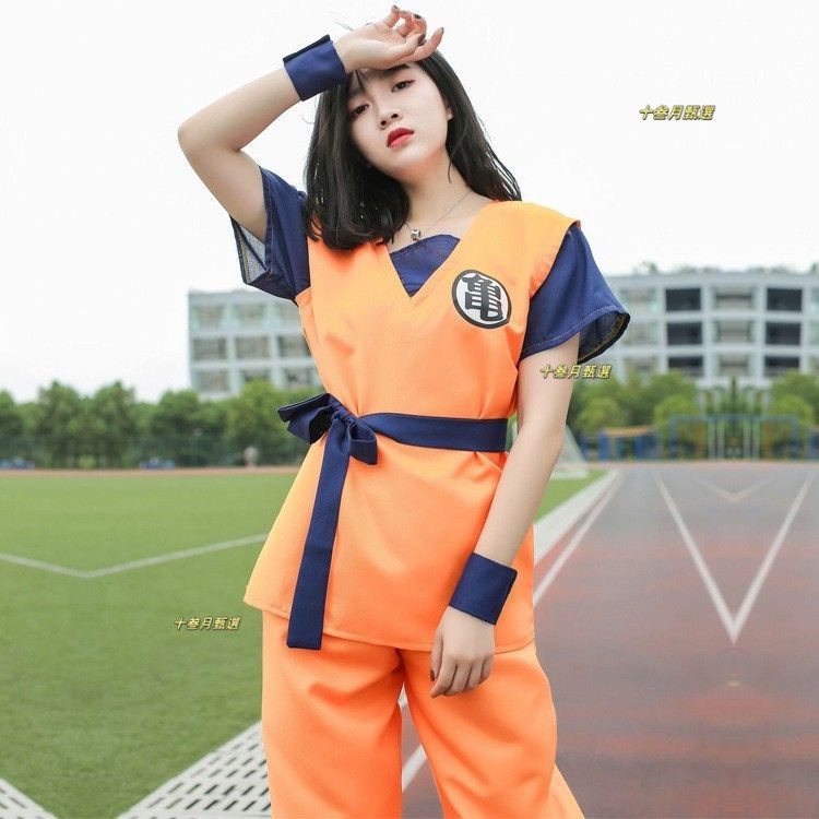 台灣-熱銷【1006人好評】七龍珠cosplay 悟空 衣服 龜僊流練功服悟飯CO 服錶演服悟字龜字S | 蝦皮購物