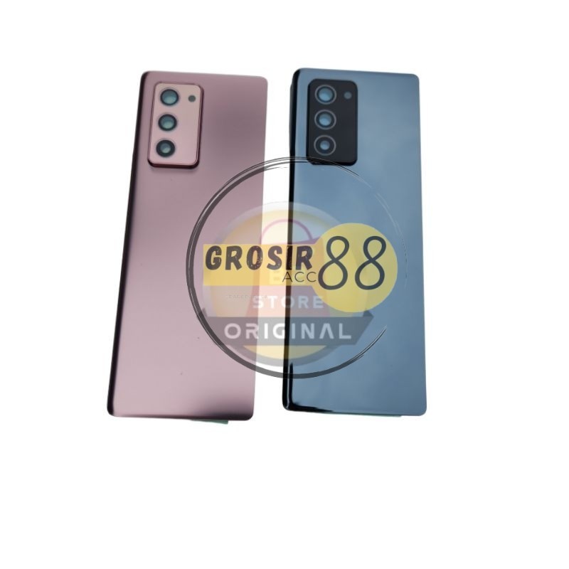 Cache Batterie Arrière Premium Vitré Couleur Bronze Mystique Pour Samsung Galaxy Z Fold 2 - Neuf