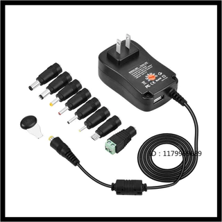 萬用變壓器 3V 5V 6V 7.5V 9V 12V USB 充電器 萬用 可調電壓 變壓器