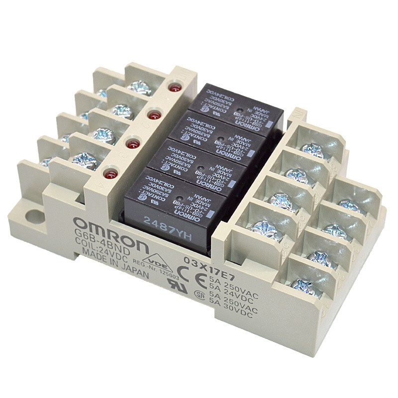 全新歐姆龍OMRON功率繼電器模組G6B-4BND G6B-4CB G6B-47BNDC24V | 蝦皮購物