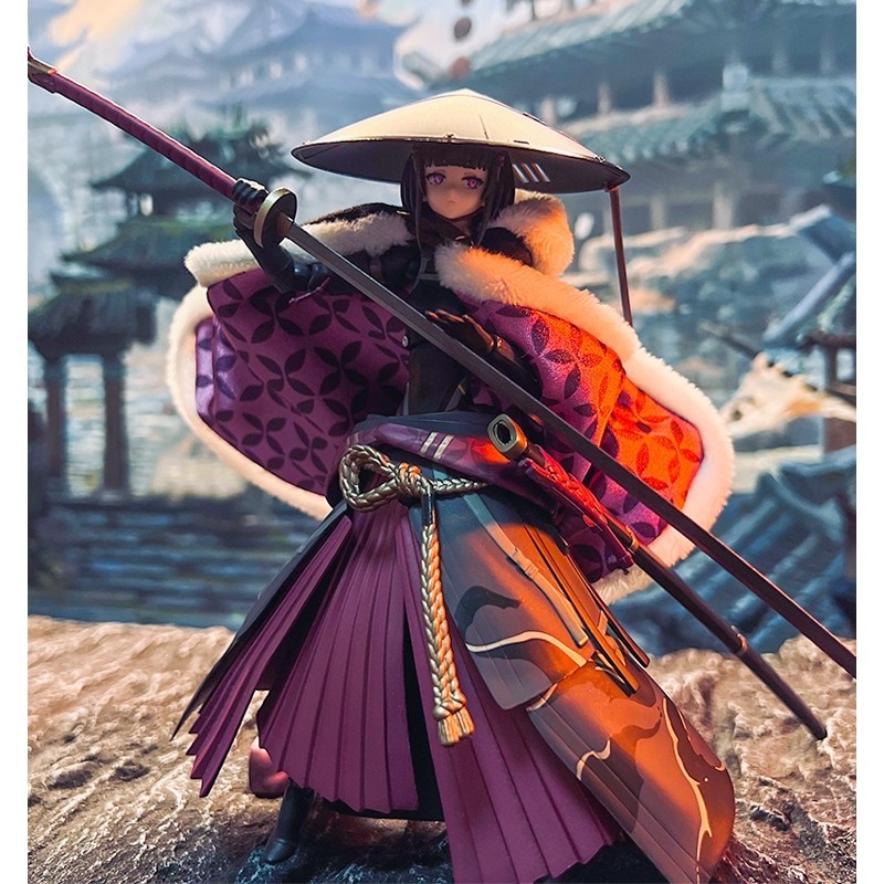 【高檔】現貨figma 浪人 流浪武士 機娘 披風 適合1/12 6寸人偶 | 蝦皮購物