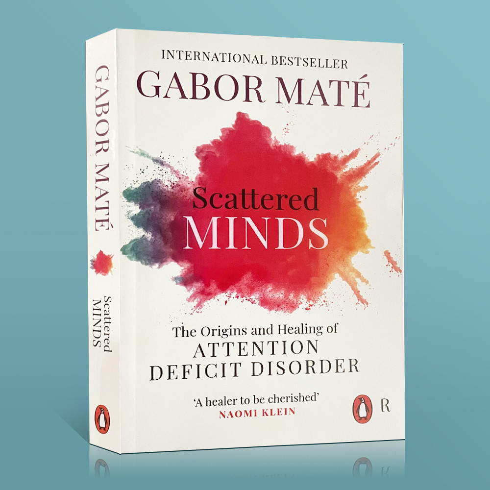 散亂的心 英文原版 Scattered Minds 注意缺陷障礙的起源和治療 Gabor Maté《紐約時報》暢銷書 蝦皮購物