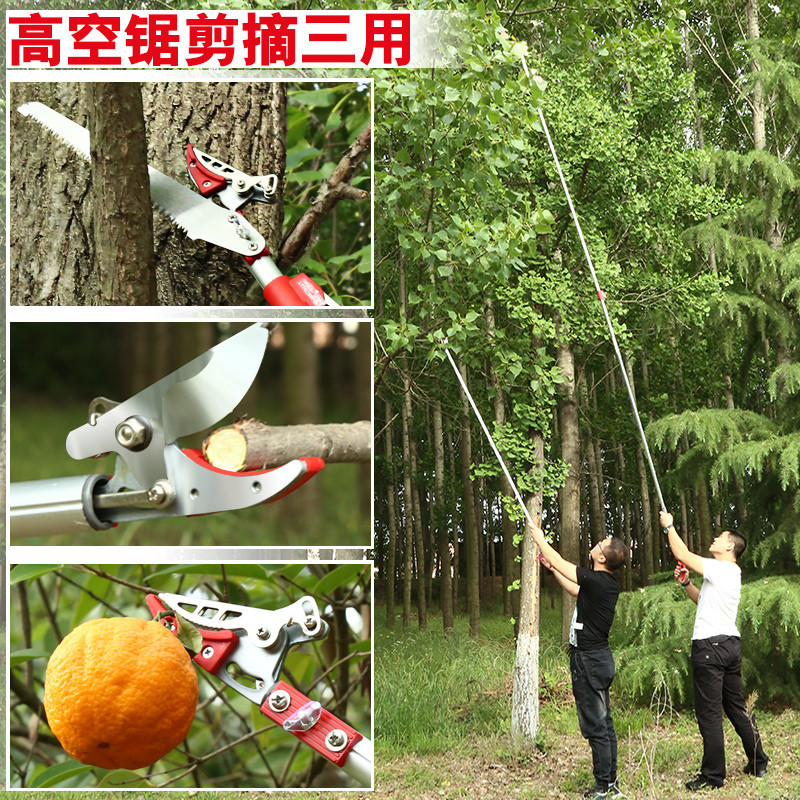 免運 摘果器 摘水果楊梅櫻桃高枝剪伸縮高空剪摘果剪采果剪樹枝剪刀摘果神器大 | 蝦皮購物