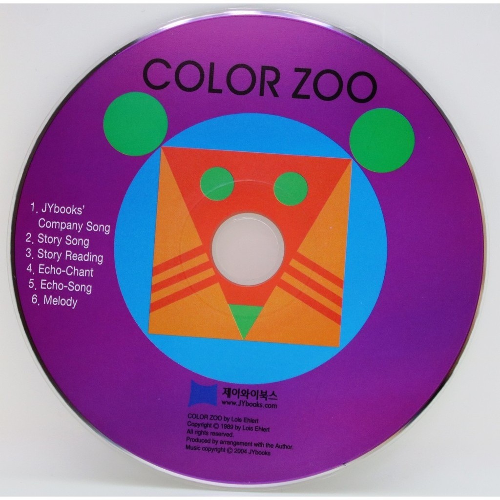 Color Zoo (1CD only)(韓國JY Books版) 廖彩杏老師推薦有聲書第17週/Lois Ehlert【禮筑外文書店】 | 蝦皮購物