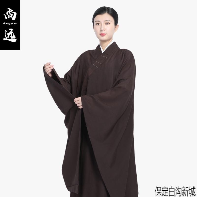 【現貨】尚遠海靑法會僧服臺灣麻紗廣袖海清居士服男女服同款五戒縵衣僧裝1 | 蝦皮購物