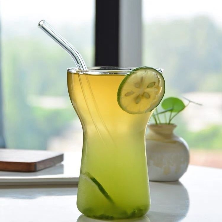 特價免運ins簡約果汁杯 耐熱耐冷 冰美式拿鐵咖啡杯 輕薄高硼硅 玻璃氣泡水杯 玻璃杯 子果汁杯 冷飲杯 奶茶杯 蝦皮購物 