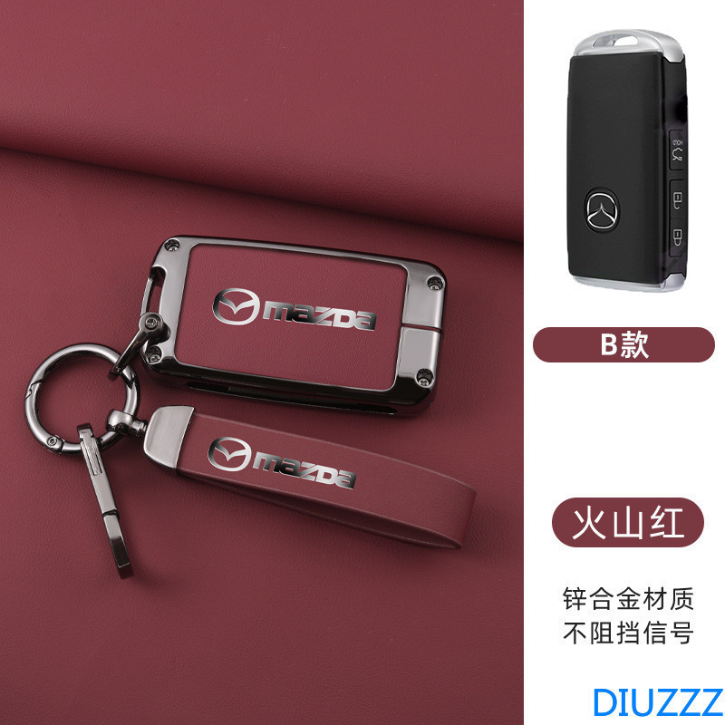 ontto Autoschlüssel Hülle Cover Passt für Mazda 3 Alexa CX-4 CX-5 MX5
