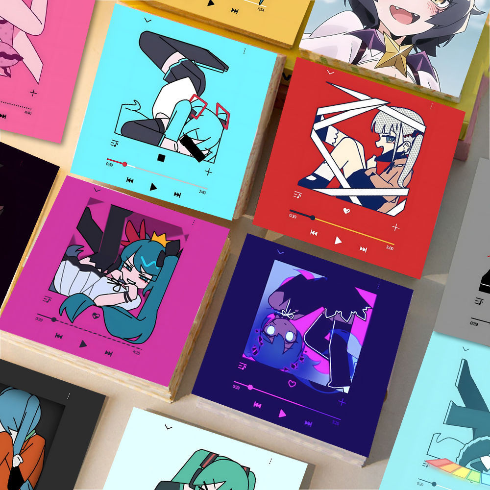 80張現貨miku初音未來音樂貼紙ins風高顏值二次元歌姬貼紙iPad桌面diy | 蝦皮購物