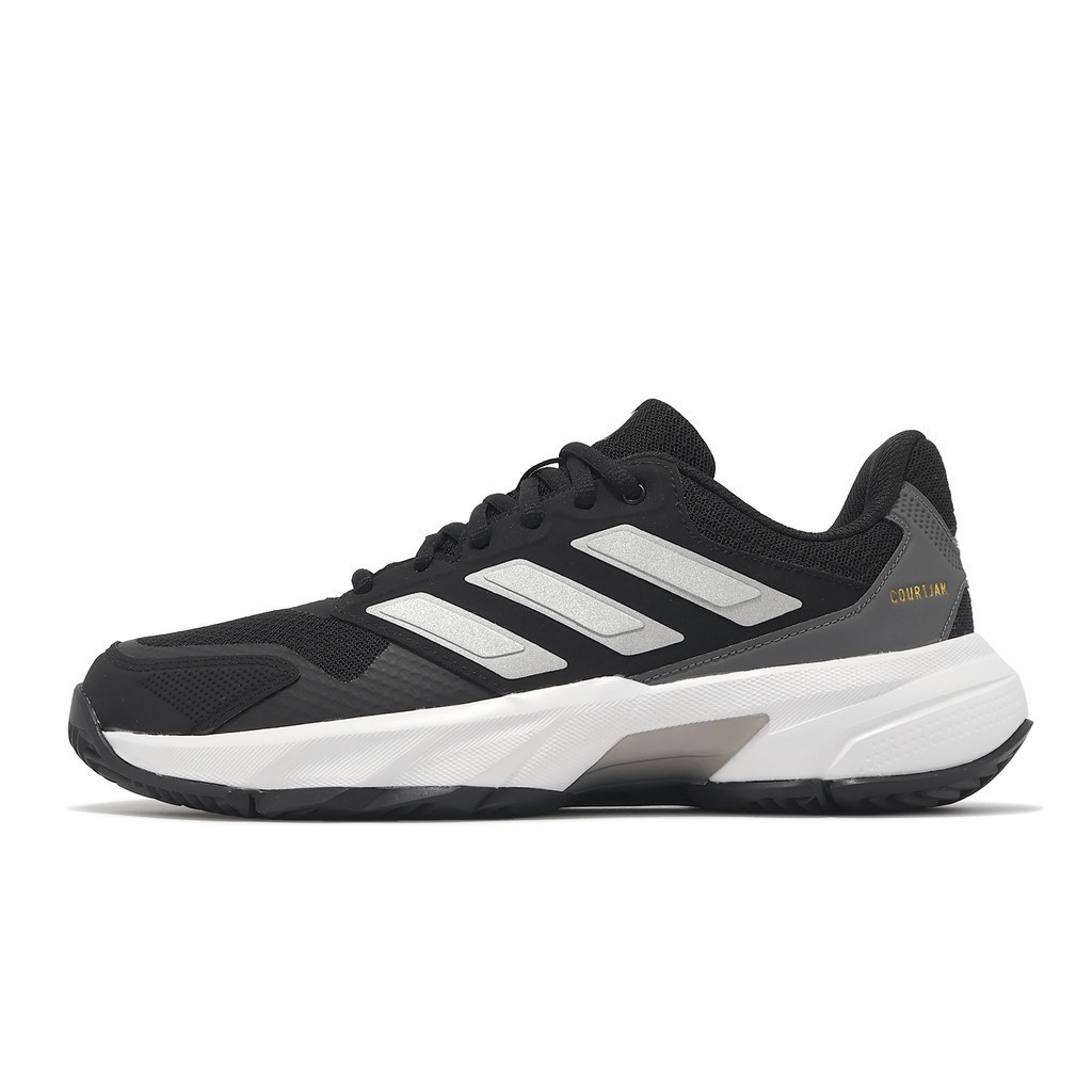 adidas 網球鞋 CourtJam Control 3 W 女鞋 黑 銀 愛迪達 [ACS] ID2458 | 蝦皮購物