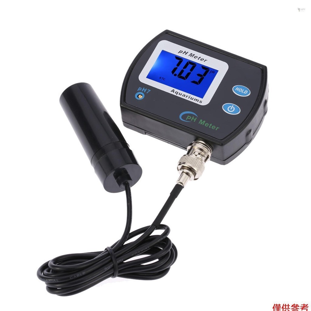 Yot Mini Professional 在線pH計水質測試儀防水水質監測儀水質分析儀,帶溫度補償ATC功能和背光 | 蝦皮購物
