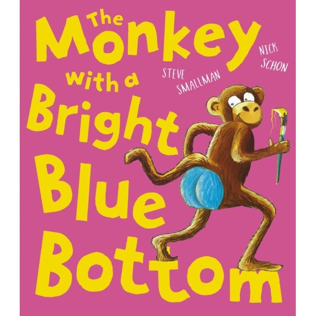 The Monkey With A Bright Blue Bottom/Steve Smallman【禮筑外文書店】 | 蝦皮購物