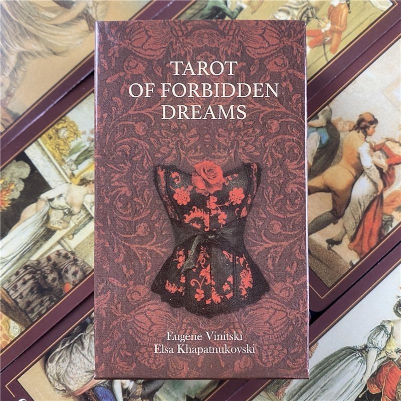 【小木木—桌遊】正版 現貨禁忌之夢塔羅tarot Of Forbidden Dreams牌英文sex桌遊卡牌taluo策 蝦皮購物