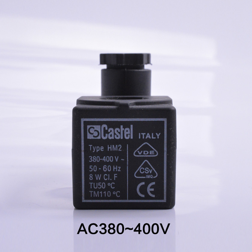 castel 電磁閥線圈 380/9100/RA6 Type HM2 220V 24V 全新 | 蝦皮購物