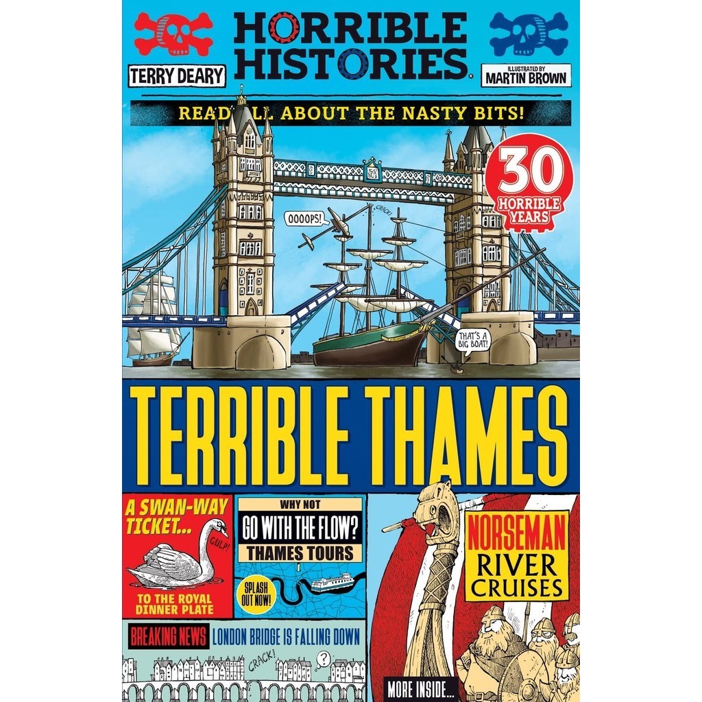 Terrible Thames (newspaper edition)(Horrible Histories)/Terry Deary【禮筑 ...