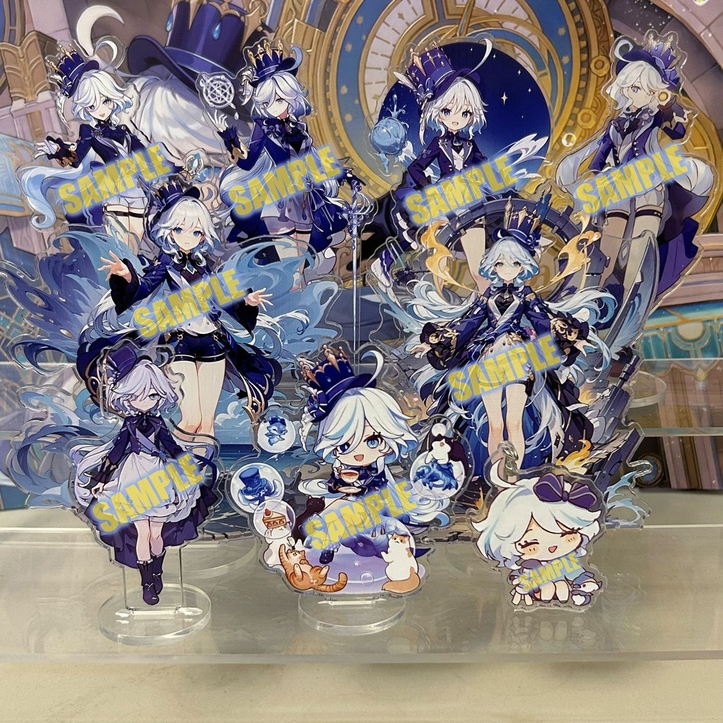 新品/原神同人亞克力立牌遊戲周邊水神芙寧娜芙卡洛斯精緻高清桌面擺件/初之閣 | 蝦皮購物