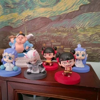 【✨台灣出貨✨】哪吒之魔童降世 敖丙 哪吒 手辦 生日 禮物 學生禮品 汽車裝飾品桌麵擺件動漫卡通可愛送閨蜜禮物生日禮物