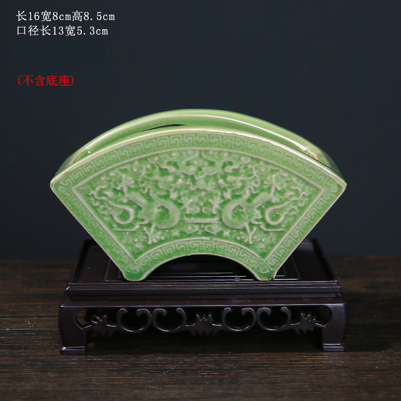 哥窯陶瓷高款花盆復古家用綠植簡約古典文竹蘭花大小口徑托盤盆栽| 蝦皮購物