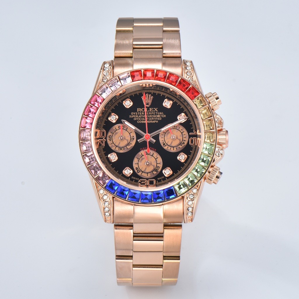 勞力士 R ROLEX ROLEX 不銹鋼錶帶不銹鋼錶帶精緻時尚優雅商務男士手錶 Rui Watch ys2 | 蝦皮購物