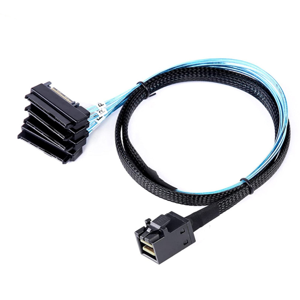 Câble Mini SAS HD SFF-8644 Vers SFF-8643 50 Cm - Haute Performance 12 Gbit/s Pour Serveurs Et Stockage