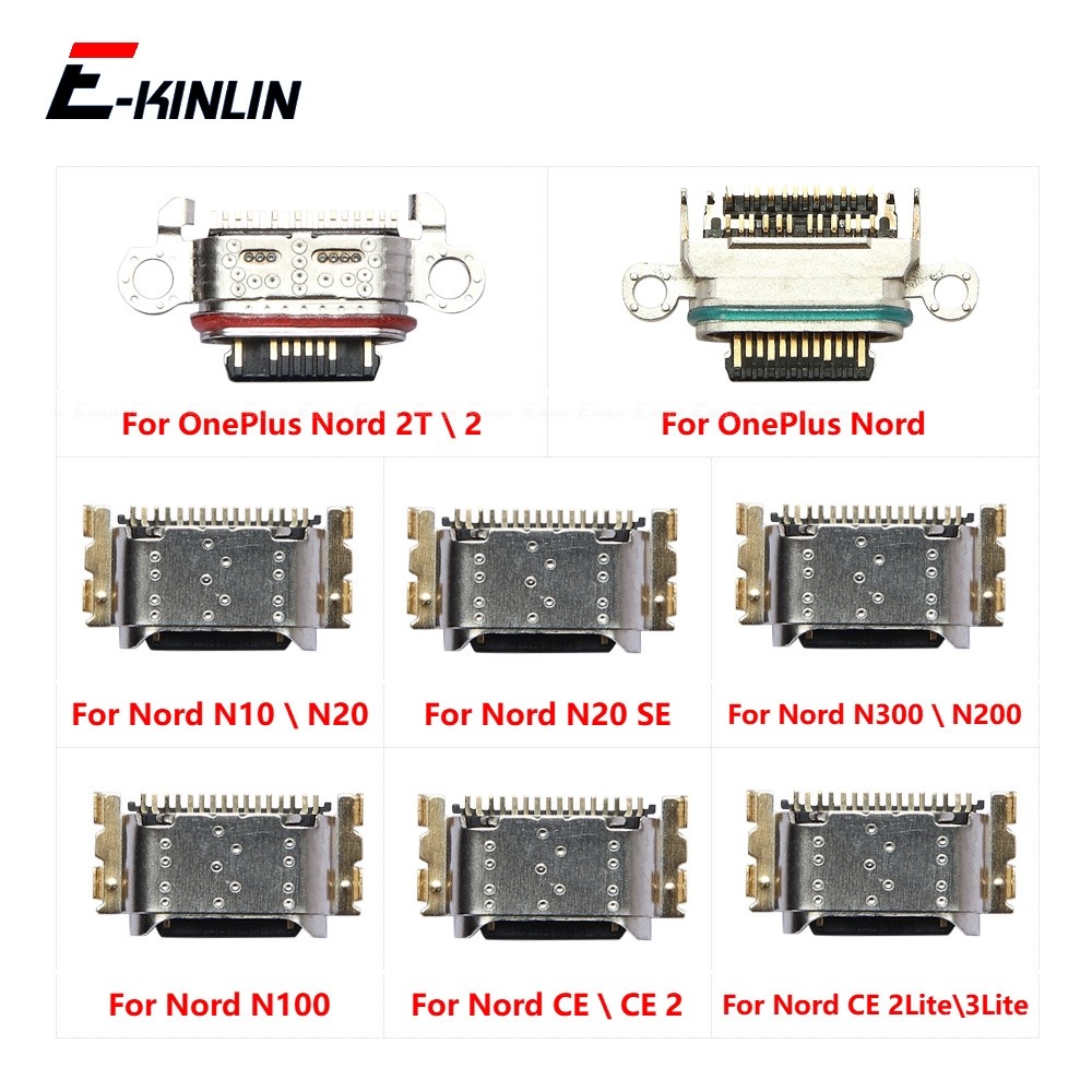 5 件裝 USB 插孔連接器插座 Type-C 充電端口充電器插頭底座,適用於 OnePlus Nord 2T N100 | 蝦皮購物