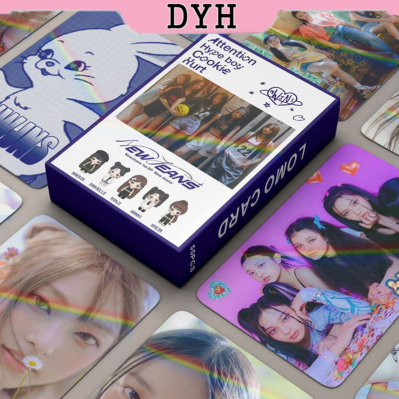 Set 55 Photocard K-pop B-P – Cartoline Fotografiche 88x56 Mm, Regalo Per Fan, Qualità Stampa Eccellente, Retro Con Nome