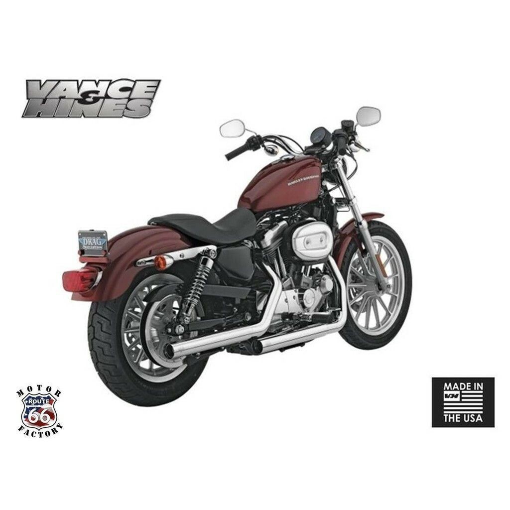 《美式工廠》哈雷 Sportster 美國 VANCE HINES 排氣管 18619 | 蝦皮購物