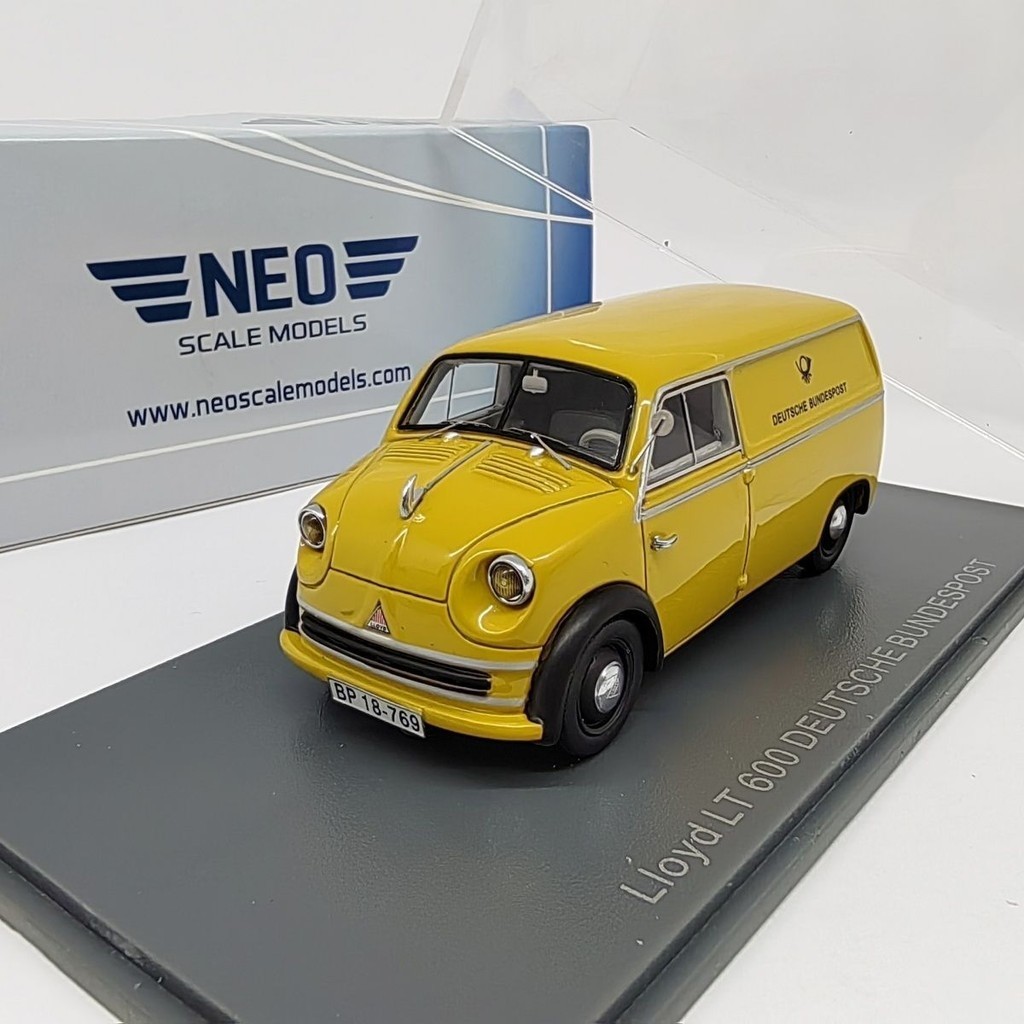 Modelo De Coche De Resina Neo 1 / 43 Lloyd Lt 600 Deutsche Bundesport