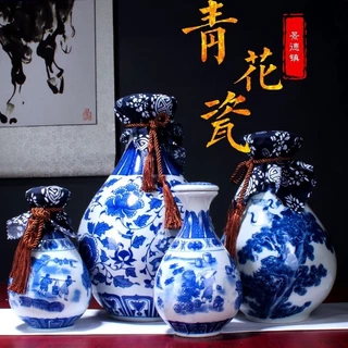 付け染めう(青花瓷酒壶） 付け染めう(青花瓷酒壶） 付け染めう(青花瓷酒壶） 付け染めう(青花瓷