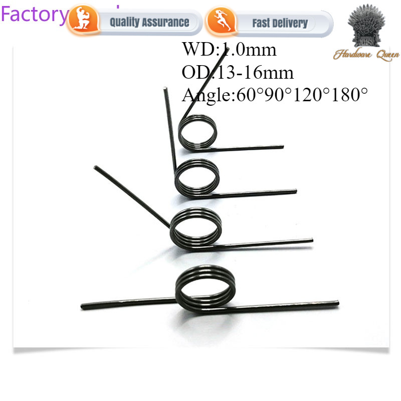 【QQ6】V型螺旋扭簧彈簧角度60/90/120/180°2個扭簧線徑1.0mm,od13mm~16mm高強度,不易變形 | 蝦皮購物