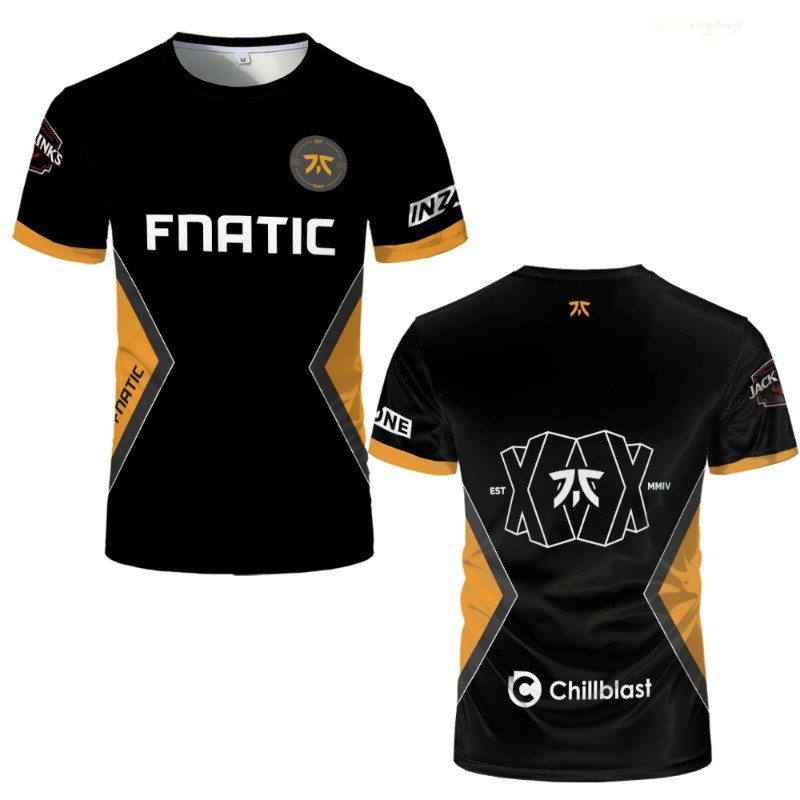 Fnatic Jersey 2024 新款設計團隊制服 T 恤 | 蝦皮購物