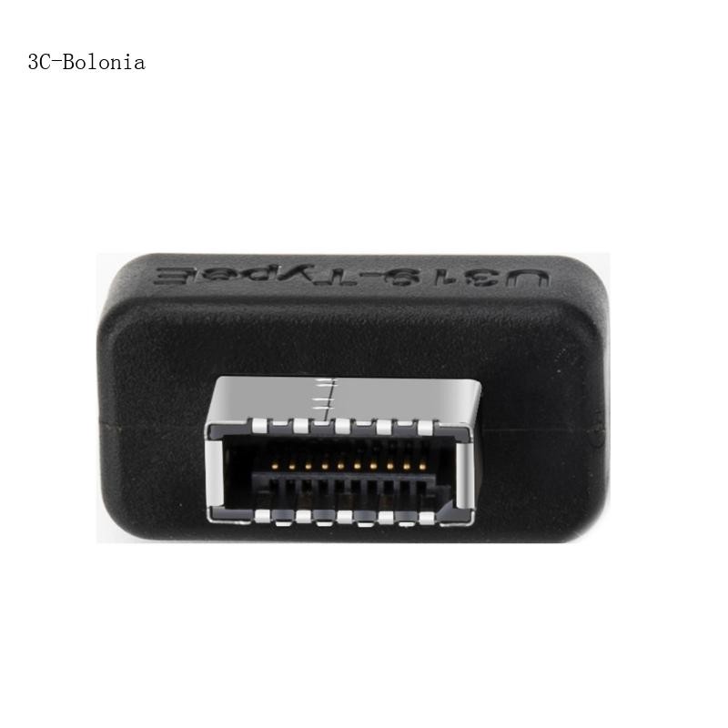 Bo 高效 USB 前面板適配器,用於將 C 型設備連接到 19 針主板接頭支持 Win7 Win8 Win10 | 蝦皮購物