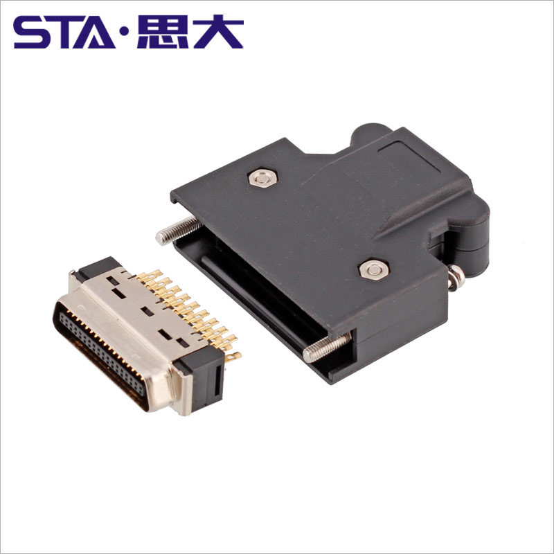 SCSI 36P連接器 MDR 36卡扣式10336-52A0 176793-5 543310360插頭 | 蝦皮購物