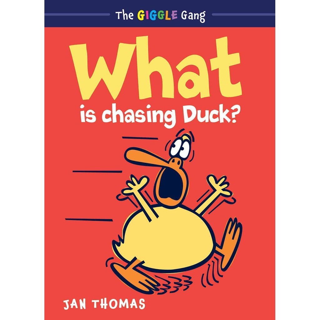 What Is Chasing Duck? (精裝本)/Jan Thomas The Giggle Gang 【禮筑外文書店】 | 蝦皮購物