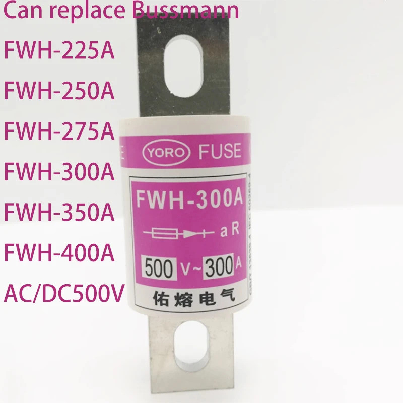 Fusibile A Lama FWH - Da 300A A 800A, Per Impianti Elettrici E Protezione Circuiti