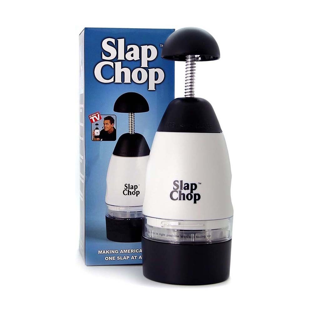 Slap CHOP 手動切碎機切碎切片骰子蔬菜大蒜洋蔥多功能青果切刀工具 | 蝦皮購物