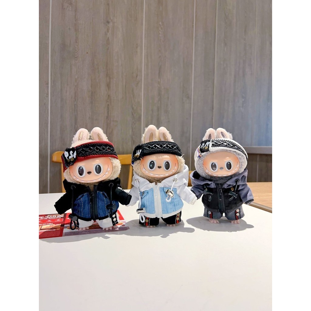 【只有娃衣】拉布布娃衣labubu搪膠公仔心動馬卡龍衣服及配件ZZ01 | 蝦皮購物
