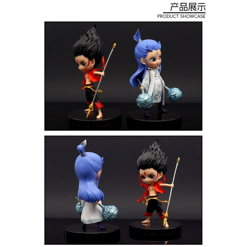 動漫哪吒之魔童鬧海手辦降世哪吒靈珠和魔丸敖丙石磯娘娘模型擺件哪吒2魔童鬧海周邊哪吒敖丙可愛周邊抖音同款 | 蝦皮購物